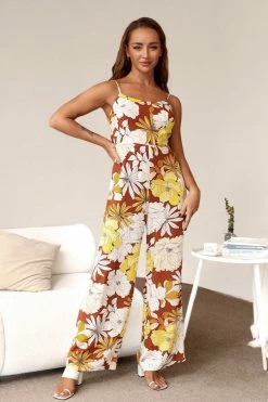 Coupon ✔️ Cupshe Serenity Floral Elastic Waist Criss Cross Jumpsuit 🧨 -Cupshe Online Shop 4 4 50f1c081 3e0e 488b 851b 682d437255a9