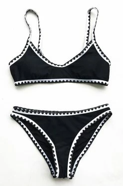 Outlet ✔️ CUPSHE Black And White Crochet 👙 Bikini 🎉 -Cupshe Online Shop 4 4fef749a 4fc7 4821 8e9c f5796c8f834d