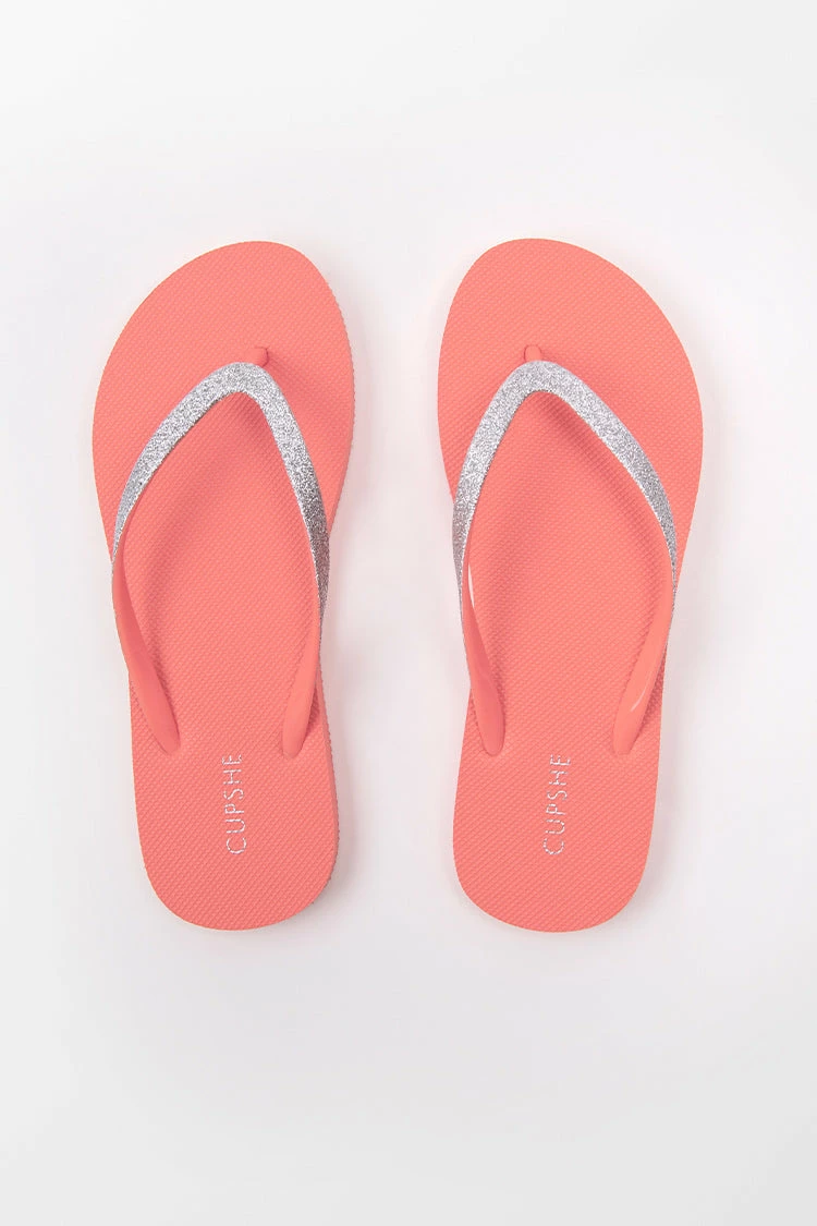 Brand new π Cupshe Blossom Coral Flip Flops π€© 5 Brand new π Cupshe Blossom Coral Flip Flops π€© - Image 5
