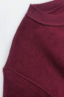 Buy ❤️ Cupshe Havana Burgundy Oversized Pullover Sweatshirt 👏 -Cupshe Online Shop 4 5e74895f 41a8 44c7 9835 3497ec7307aa