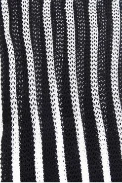 Promo ✔️ Cupshe Shawna Stripe V-neck Split Cover Up ⭐ -Cupshe Online Shop 4 66c79f72 4bdf 4352 81dc a6151668e0ec