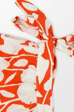 New 😍 Cupshe Kayley V-neck Tie Fitted Waisted Bubble Sleeve A-Shape 👗 Dress 🧨 -Cupshe Online Shop 4 7ab34059 456b 42f1 bab4 b9471d87f728