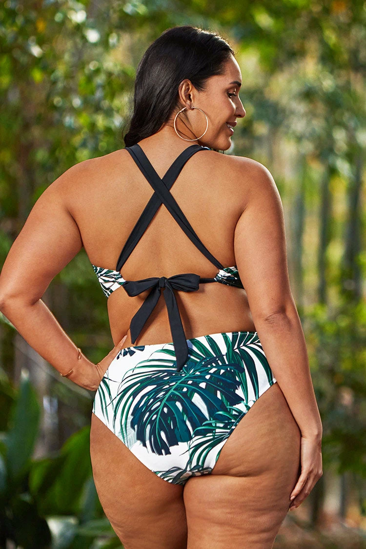 Hot Sale 🌟 Cupshe Madelyn Tropical Plus Size 👙 Bikini Bottom 🔥 6 Hot Sale 🌟 Cupshe Madelyn Tropical Plus Size 👙 Bikini Bottom 🔥 - Image 6