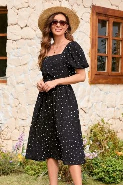 Cheap ⭐ Cupshe Rachelle Square Neck Fitted Waisted A-Shape 👗 Dress ✔️ 7 Cheap ⭐ Cupshe Rachelle Square Neck Fitted Waisted A-Shape 👗 Dress ✔️ -Cupshe Online Shop 4 7b5e30fd ae53 4431 9e90 080611fc7aea