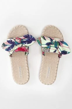 Buy 🤩 Cupshe Spring Fling Tropical Bow Knot Slide Sandals 👍 -Cupshe Online Shop 4 84d17c00 d21b 418d 8974 252bf2d6e182