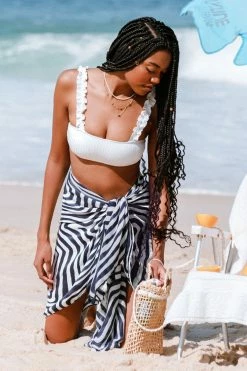 Coupon 💯 Cupshe Adaline Zebra Striped Front Tie Sarong ⭐ -Cupshe Online Shop 4 9e9ef258 73cf 48a4 b1aa 91532602b703