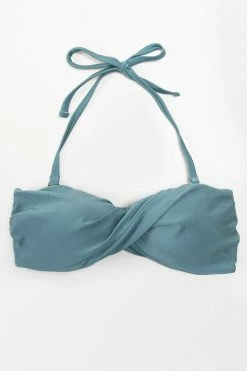 Flash Sale 😀 Cupshe Shangrila Solids Twist Front Bandeau 👙 Bikini Top 💯 -Cupshe Online Shop 4 a242c71b 41b3 4ebb 8fe8 6ac0a647b379