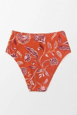 Coupon 😀 Cupshe Boho Impression Shirred High Waist 👙 Bikini Bottom 💯 -Cupshe Online Shop 4 a9e840b8 5f09 4910 b57f ba3a02f9f11e