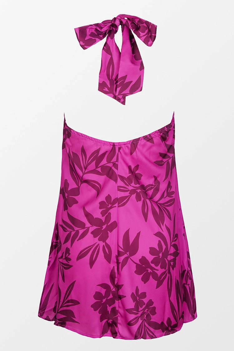 Discount 🎉 Cupshe Chantel Row Drape Halter Neck Tie Short A-Shape 👗 Dress 🔥 4 Discount 🎉 Cupshe Chantel Row Drape Halter Neck Tie Short A-Shape 👗 Dress 🔥 - Image 4