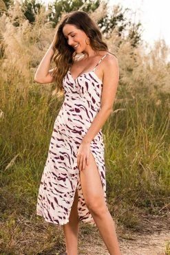 Brand new 🔥 Cupshe Randi Zebra Striped Split Slip 👗 Dress 🎉 -Cupshe Online Shop 4 b9b3541b 22ba 40a3 a6ea d046e5b4afbb