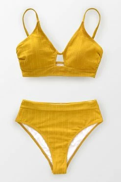 Best reviews of 🔥 Cupshe Bright Yellow Ribbed 👙 Bikini 🔥 -Cupshe Online Shop 4 c9858e19 c9e6 447f a9a2 959c314bfea2