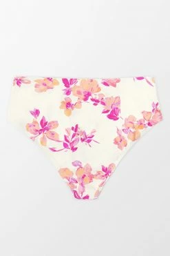 Deals 🧨 Cupshe Nichole Floral Tie Front Plus Size 👙 Bikini Bottom ❤️ -Cupshe Online Shop 4 cdcb33c3 fdca 4df6 9392 315a179ddce9