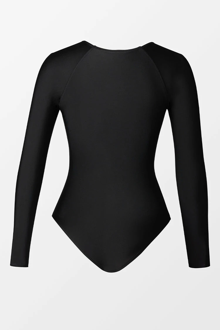 Buy β Cupshe Tropicool Leaf Zip Front Long Sleeve π©± Swimsuit π 5 Buy β Cupshe Tropicool Leaf Zip Front Long Sleeve π©± Swimsuit π - Image 5