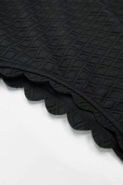 Coupon 🤩 Cupshe Black Knotted Scalloped One Piece 🩱 Swimsuit 💯 -Cupshe Online Shop 5 16b49d83 fe1b 417d 8fb5 ec9e5f7d99c6