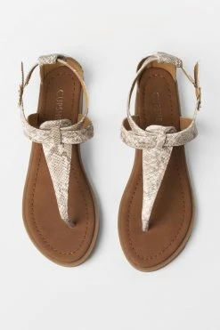 Cheapest 🌟 Cupshe Baja Open Toe Thong Strap Sandals ⭐ -Cupshe Online Shop 5 7