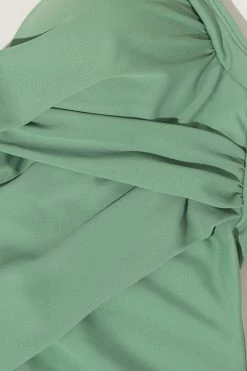 Top 10 ✔️ Cupshe Forest Adventure Solid Wrap Front One Piece 🩱 Swimsuit ✨ -Cupshe Online Shop 5 94918c66 a3a1 47fc a720 7bebbe5913e3