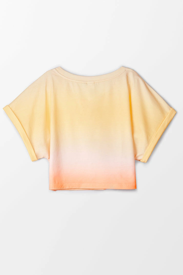Cheapest ✔️ Cupshe Citrus Groove Ombre Print Sweatshirt ⭐ 3 Cheapest ✔️ Cupshe Citrus Groove Ombre Print Sweatshirt ⭐ - Image 3