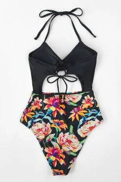 Buy 🔔 Cupshe Alexa Floral Cutout Twist One Piece 🩱 Swimsuit 🛒 -Cupshe Online Shop 5 d85684e0 66af 4e6e 927a e4d70a3d8ca5