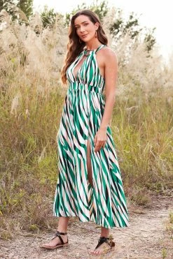 Cheap ⭐ Cupshe Zariyah Zebra Print O-Ring Ruching Cut Out Maxi 👗 Dress 🔥 -Cupshe Online Shop 5 e2c74466 79b0 4e67 be7a 74f0e8569d0e