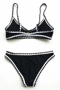 Outlet ✔️ CUPSHE Black And White Crochet 👙 Bikini 🎉 -Cupshe Online Shop 5 e3294ab6 5c74 4d6b 8928 0c9803287fda