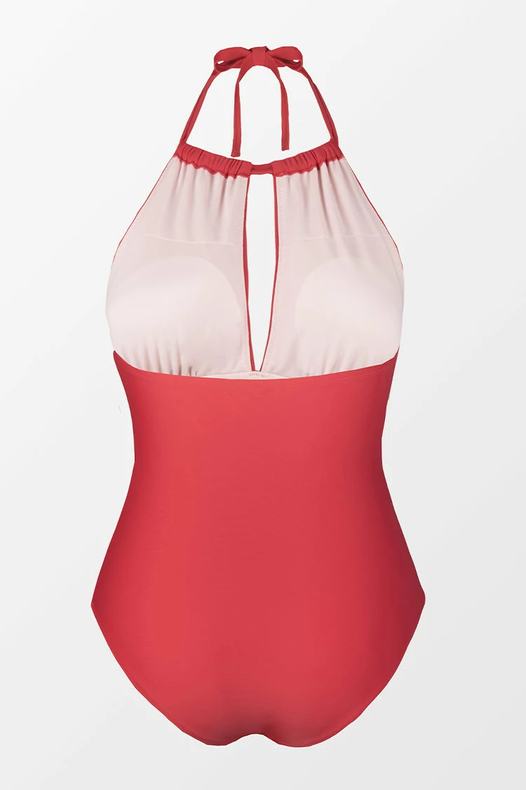 Buy π Cupshe Joyful Retro High Neck Keyhole Plus Size One Piece π©± Swimsuit β¨ 5 Buy π Cupshe Joyful Retro High Neck Keyhole Plus Size One Piece π©± Swimsuit β¨ - Image 5