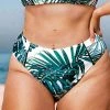 Hot Sale 🌟 Cupshe Madelyn Tropical Plus Size 👙 Bikini Bottom 🔥