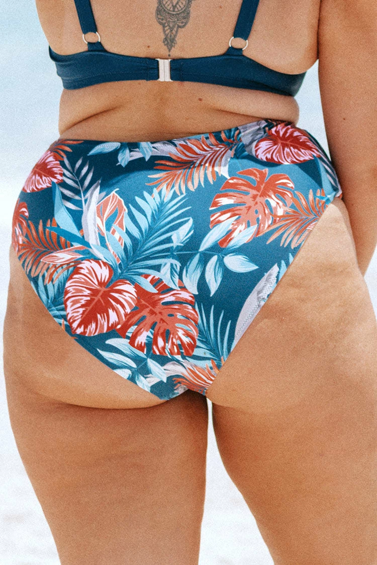 Best Sale 💯 Cupshe Elsa Tropical Plus Size 👙 Bikini Bottom 🛒 2 Best Sale 💯 Cupshe Elsa Tropical Plus Size 👙 Bikini Bottom 🛒 - Image 2