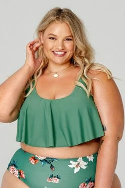Best Pirce π Cupshe Bree Ruffle Tankini Plus Size π Bikini Top π 8 Best Pirce π Cupshe Bree Ruffle Tankini Plus Size π Bikini Top π -Cupshe Online Shop APT0014GG 1