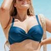 Wholesale 😍 Cupshe Elsa Criss Cross Ruched Plus Size 👙 Bikini Top 🎉