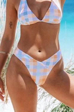 Top 10 😍 Cupshe Jaida Checkered High Cut 👙 Bikini Bottom 👍