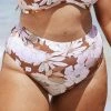 Deals 💯 Cupshe Kari Floral Plus Size 👙 Bikini Bottom 😀