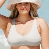 Brand new 🌟 Cupshe Madisen V-neck Cut Out Tie Plus Size 👙 Bikini Top 🤩