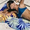 Cheap ⌛ Cupshe Serene Leafy Beach Blanket ⭐