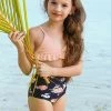 Budget 👍 Cupshe Pink Ruffle 👙 Bikini with High Waist Bottom for Toddler Girls and Girls 🔔