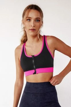 New ❤️ Cupshe Creekside Color Block U-neck Sports Bra 🔔 -Cupshe Online Shop CPSN0039BB 4