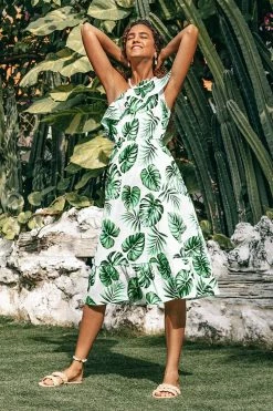 Cheap 🌟 Cupshe Violet Tropical One Shoulder Ruffle 👗 Dress 😀 -Cupshe Online Shop CSN0021EG