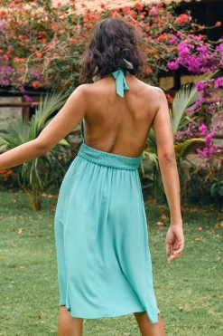 Best reviews of 🌟 Cupshe Skylar Green Halter V-neck A-shape 👗 Dress 🤩 9 Best reviews of 🌟 Cupshe Skylar Green Halter V-neck A-shape 👗 Dress 🤩 -Cupshe Online Shop CSN0164GB 2