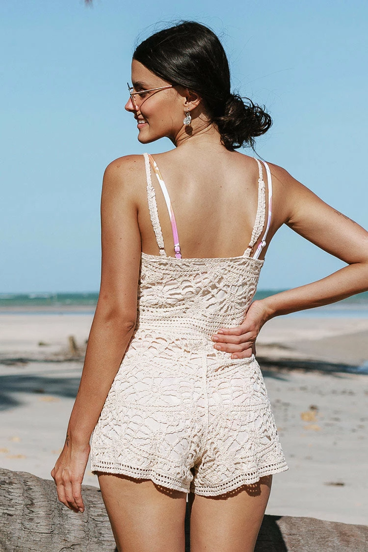 Coupon ✔️ Cupshe Jenny Boho Scoop Crochet Romper 🛒 2 Coupon ✔️ Cupshe Jenny Boho Scoop Crochet Romper 🛒 - Image 2