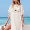 Best Sale 🤩 Cupshe Dominique Crochet Tassel Trim Cover Up 🔥
