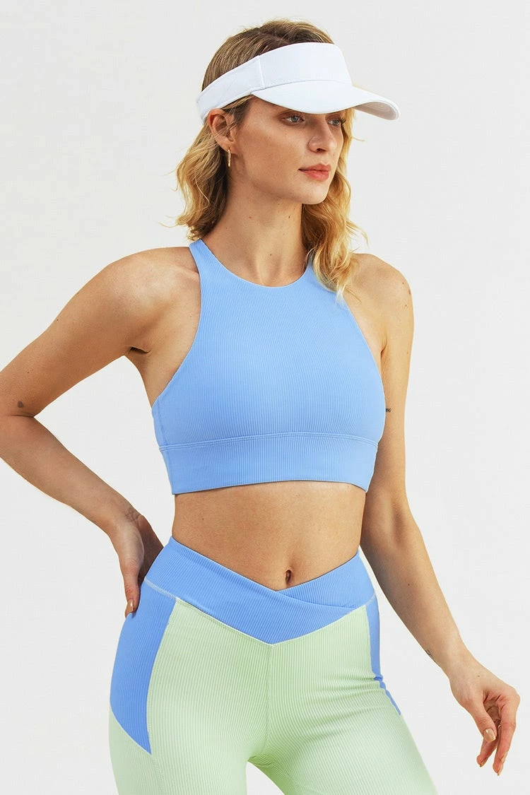 Deals ⭐ Cupshe Paradise Point Blue Criss Cross Sports Bra 🧨 1 Deals ⭐ Cupshe Paradise Point Blue Criss Cross Sports Bra 🧨