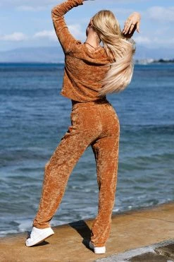 Best Pirce 🎁 Cupshe Sandstone Drawstring Ruched Sweatpants 👏 9 Best Pirce 🎁 Cupshe Sandstone Drawstring Ruched Sweatpants 👏 -Cupshe Online Shop RSN0009YY 2