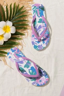 Cheapest 👏 Cupshe Flowerburst Floral Flip Flops 🌟