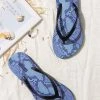 Hot Sale 👍 Cupshe Electric Bite Snakeskin Flip Flops 🌟
