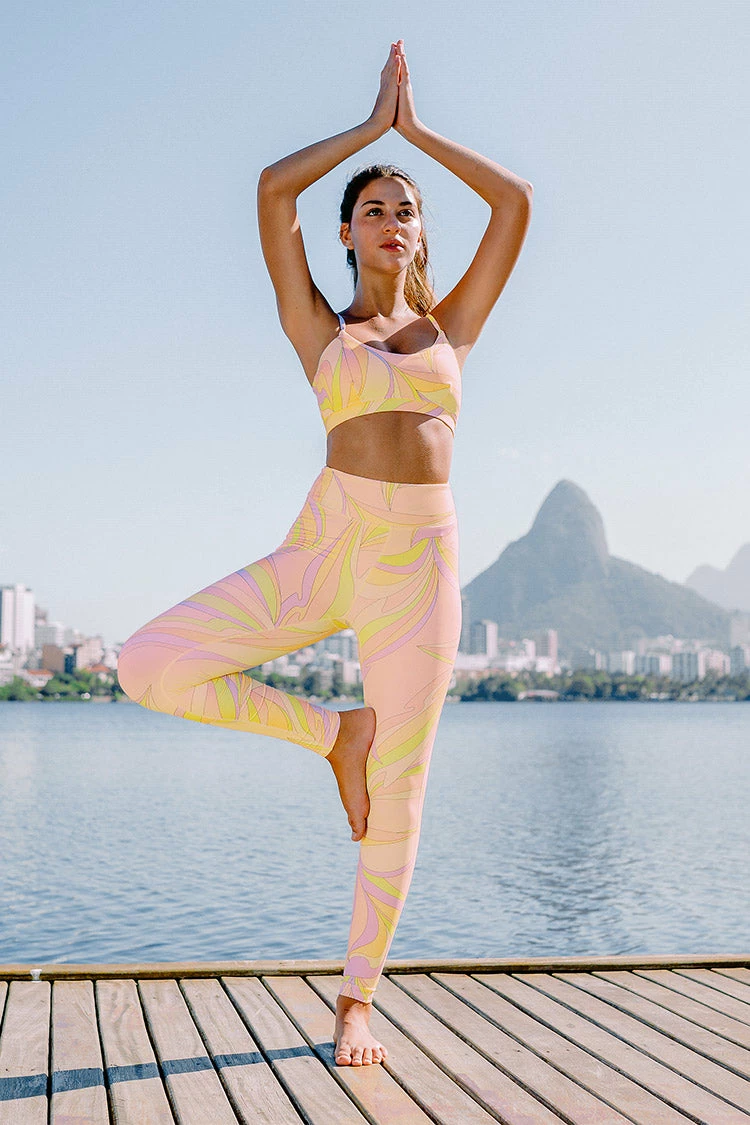 Promo β¨ Cupshe Orange Blossom Abstract Print Leggings π€© 1 Promo β¨ Cupshe Orange Blossom Abstract Print Leggings π€©