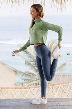 Promo 💯 Cupshe Carbon Elastic Waisted Leggings ❤️