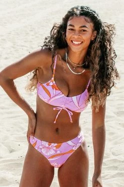 Top 10 🧨 Cupshe Kenia Floral Ruched 👙 Bikini ❤️